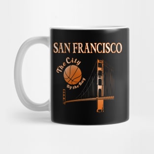 San Francisco Golden Gate Bridge Basketball Mug